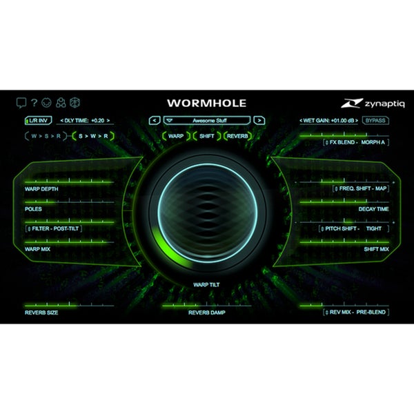 Zynaptiq Wormhole Audio Effects Processor (download)