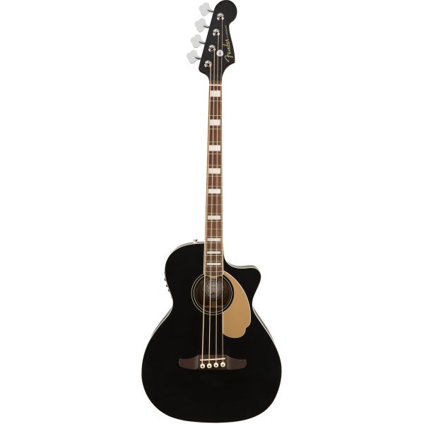 Fender Kingman Bass V2 Jetty Black met gigbag