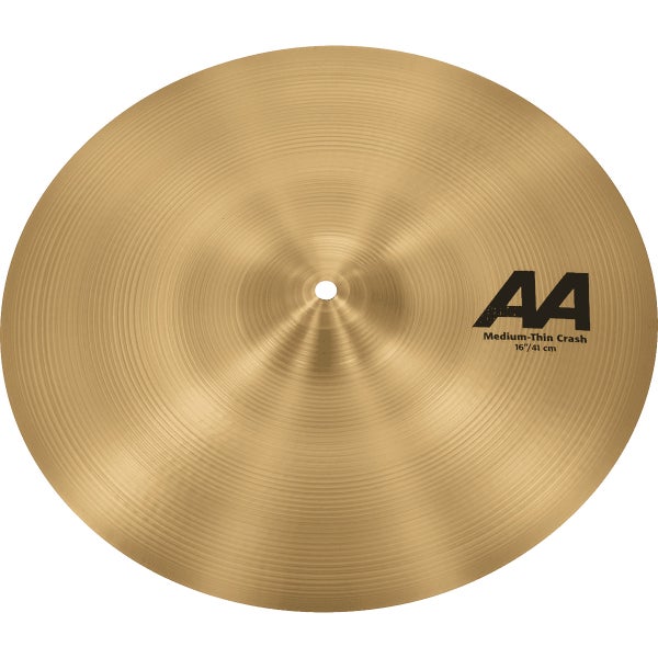 Sabian 16 inch AA Medium-Thin Crash bekken