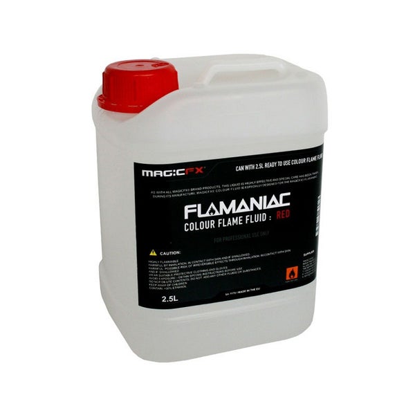 Magic FX Flame Fluid Red 2.5 L vlammenwerper vloeistof