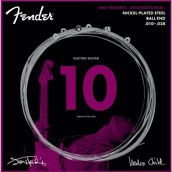 Fender Jimi Hendrix Voodoo Child Nickel-Plated Steel Ball End