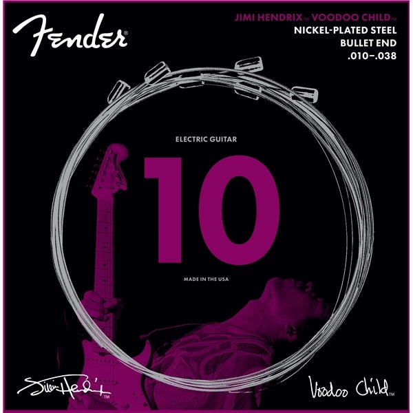 Fender Jimi Hendrix Voodoo Child Nickel-Plated Steel Bullet End
