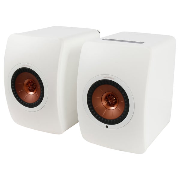 KEF LS50 Wireless Gloss White Hi-Fi speakerset
