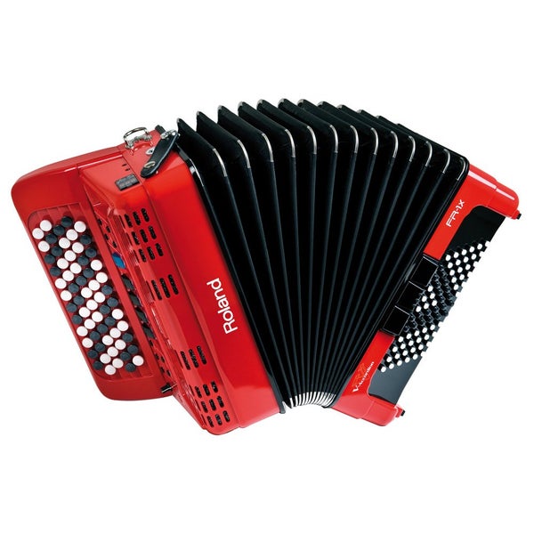 Roland FR-1XB RD V-Accordion knoppenklavier rood