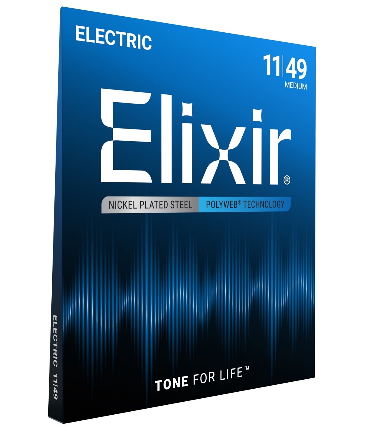 Elixir 12100 Electric NPS Polyweb Medium 11-49 stränguppsättning