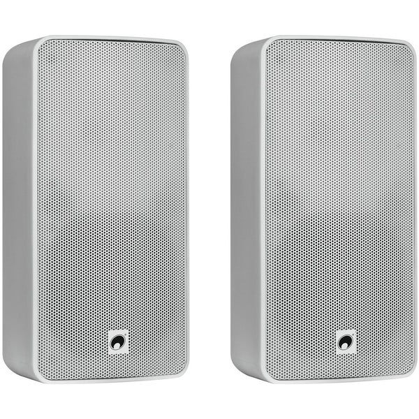 Omnitronic ODP-206T 6 inch 11 Volt installatiespeaker set, wit