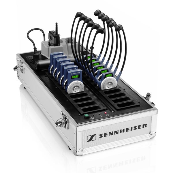 Sennheiser EZL 2020-20L laadstation en koffer voor 2020 systeem