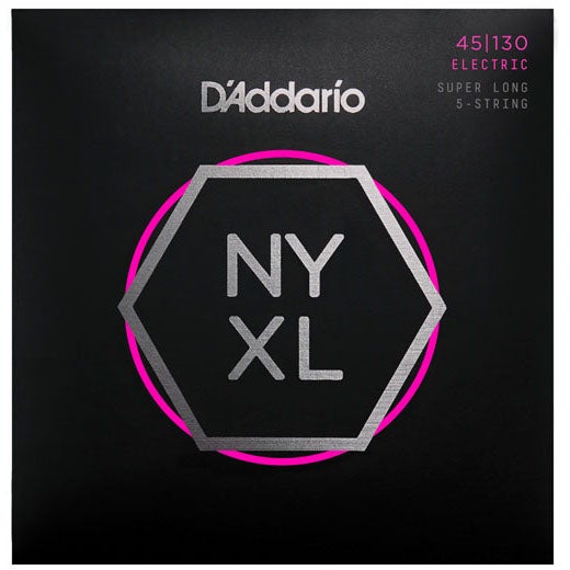 D'Addario NYXL45130SL Regular Light Super Long Scale bassträngar