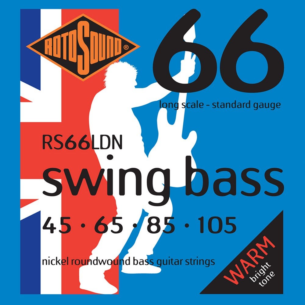 Rotosound 66LDN Swing Bass 66 set bassträngar 45 - 105 nickel