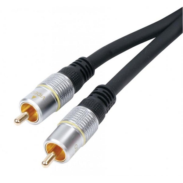 HQ hoge kwaliteit RCA video aansluitkabel 2,5 m