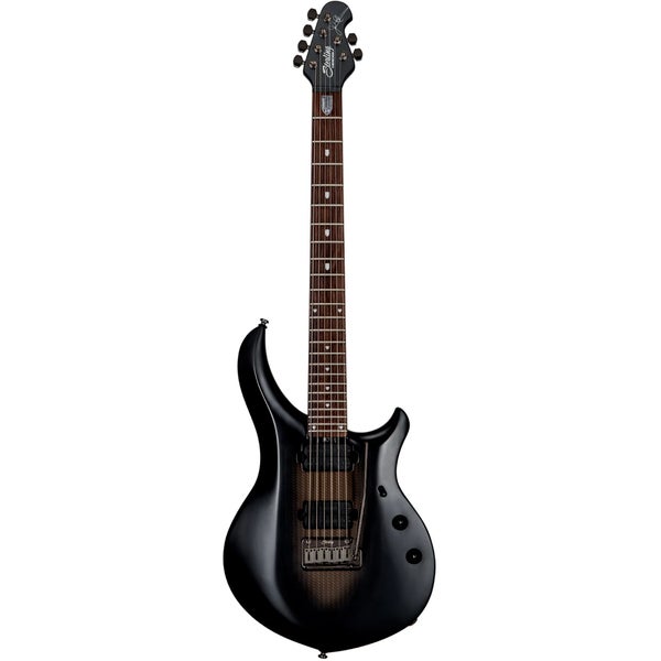 Sterling by Music Man Majesty Stealth Black met gigbag