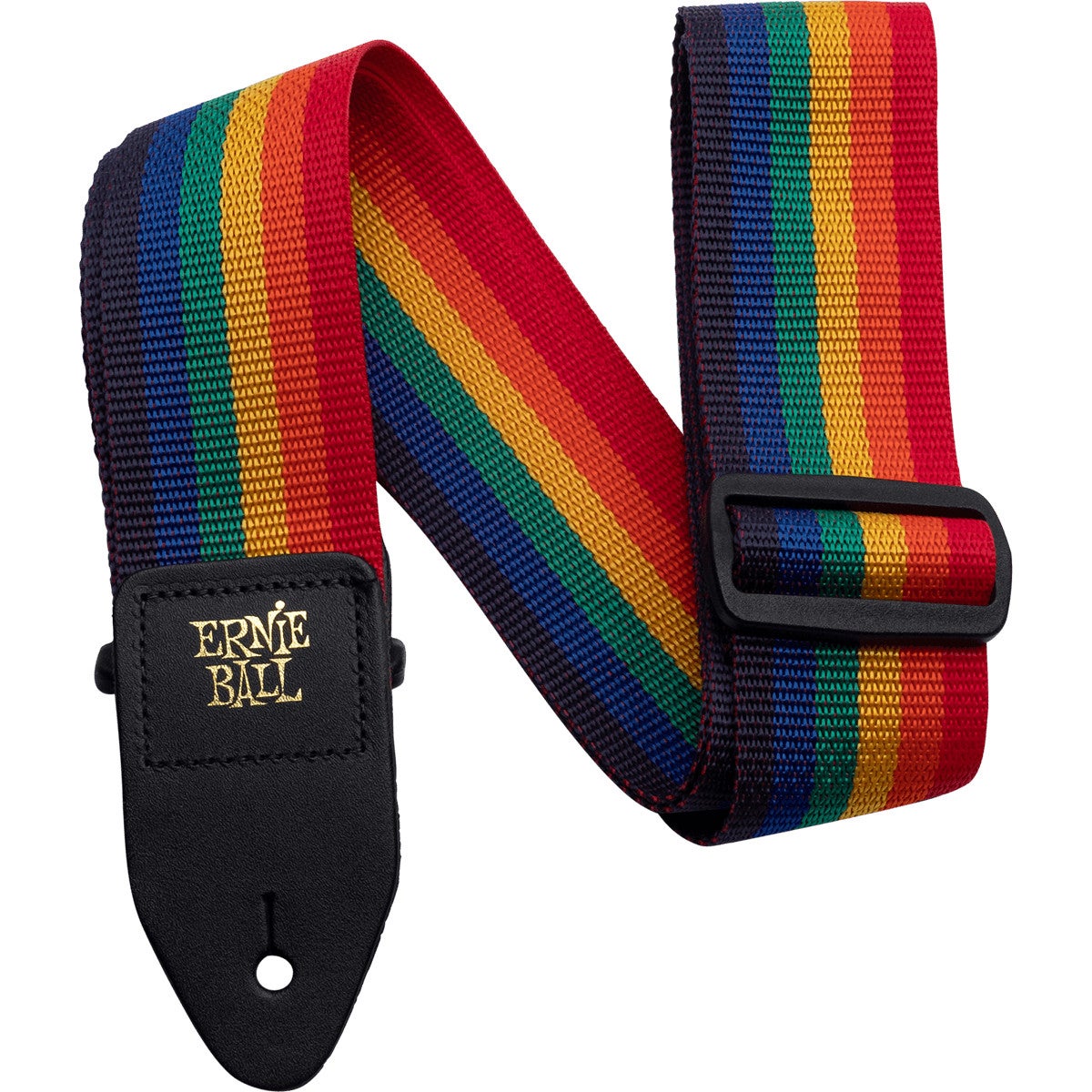 Ernie Ball 4044 Tracolla per chitarra in polipropilene arcobaleno