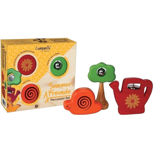GEWA Kids Campanilla Zomervriendjes 3-delige percussieset