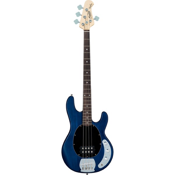 Sterling by Music Man StingRay Ray4 Trans Blue Satin basgitaar