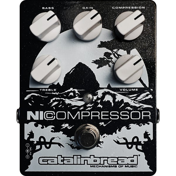 Catalinbread Nicompressor Black & Silver compressiepedaal