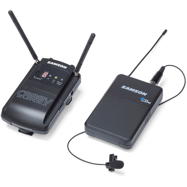 Samson Concert 88 Camera Systeem + Lavalier (L: 823-832 MHz)