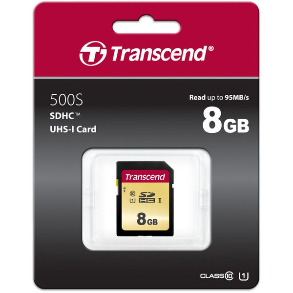 Transcend SDHC 500S 8GB UHS-1 U1