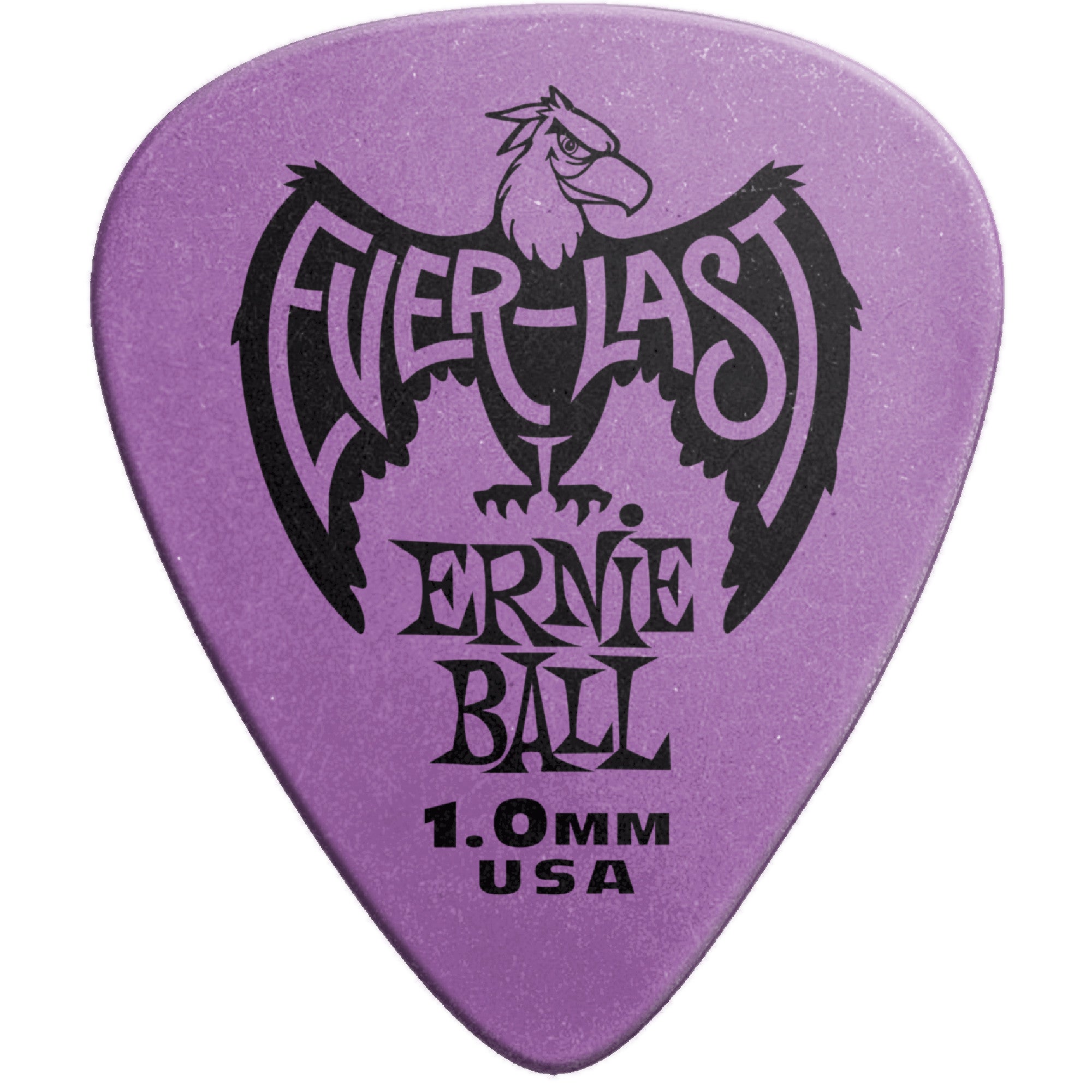 Ernie Ball 9193 Purple Everlast 1,0 mm plektrumset (12 delar)