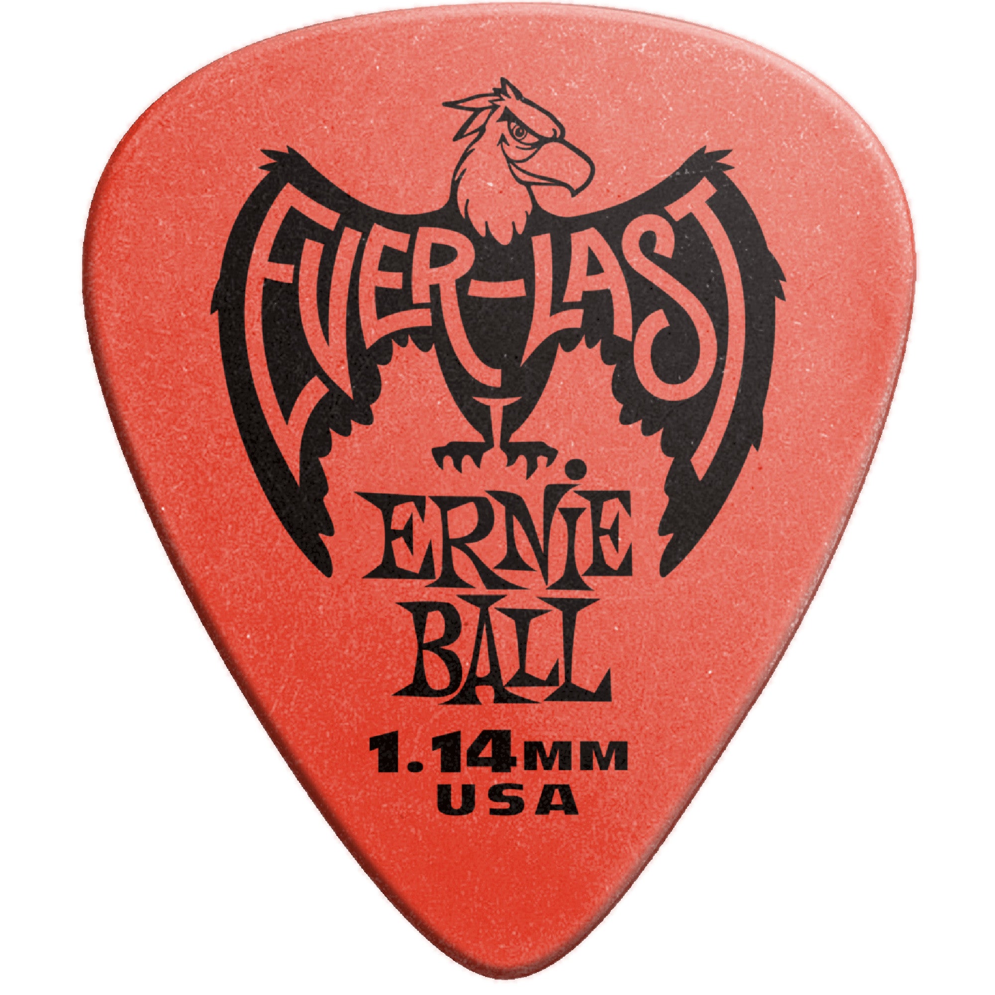 Ernie Ball 9194 Red Everlast 1,14 mm plektrumset (12 delar)