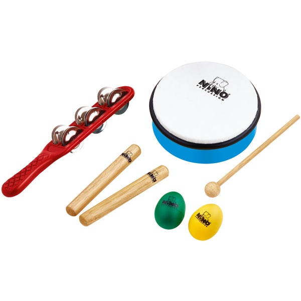Nino Percussion NINOSET3 percussie assortiment vijfdelig
