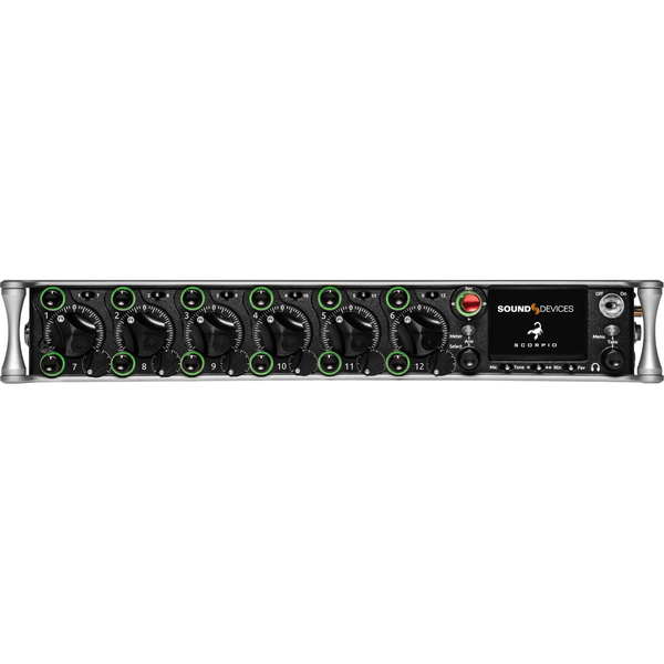 Sound Devices Scorpio 32 kanaals Premium Portable Mixer-Recorder