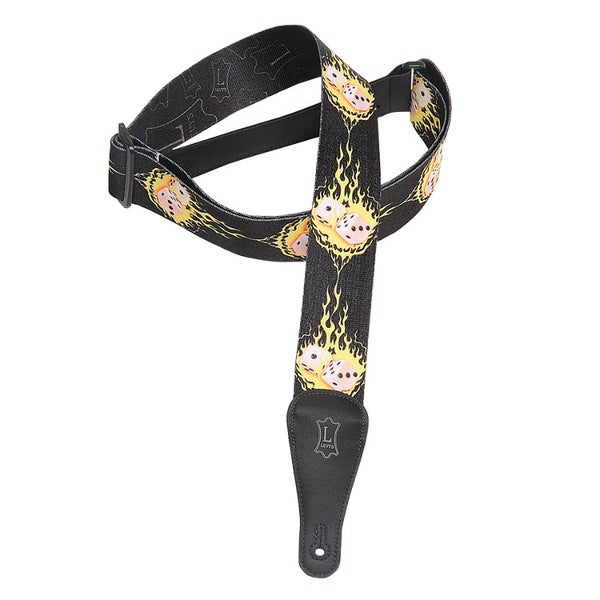 Levys Leathers MPS2-067 Sonic-Art polyester gitaarband met print