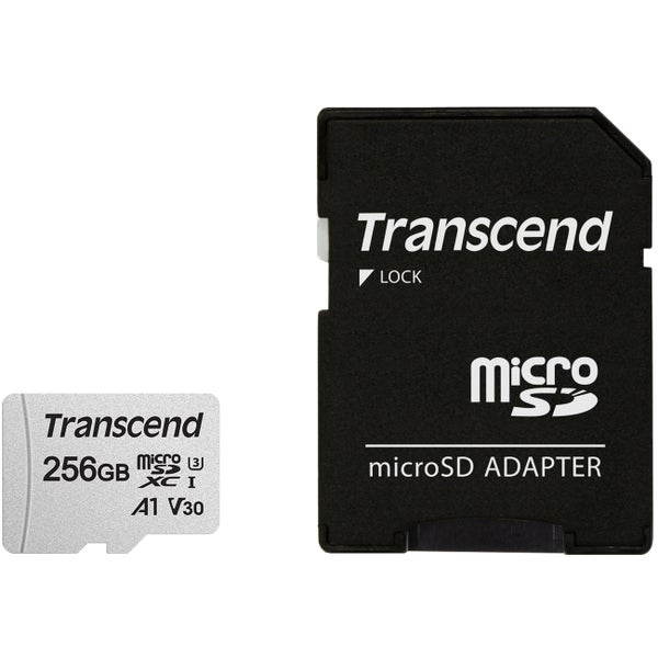 Transcend 300S-A 256GB microSDHC UHS-1 U3 met adapter