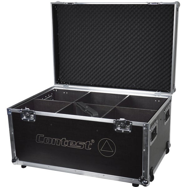 Contest FLY-irLED64x6 flightcase voor 6x PAR64 projector