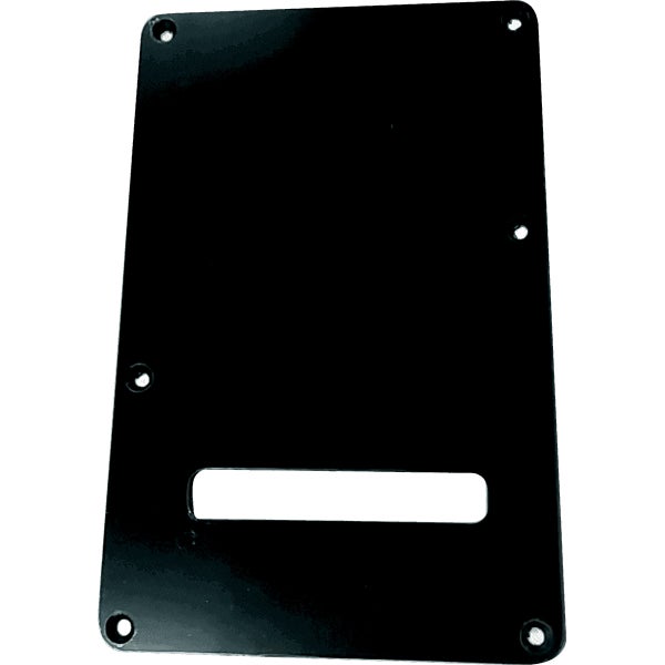 Yellow Parts EZ2120B backplate voor ST-stijl gitaar, zwart