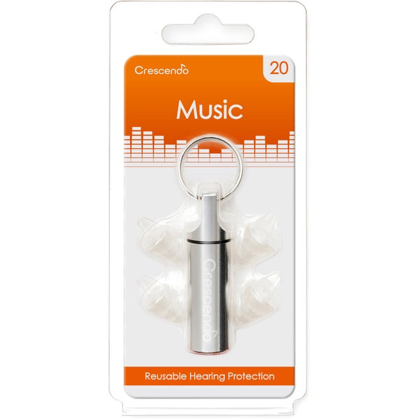 Crescendo PR-2621 Music 20 oordopjes ter gehoorbescherming