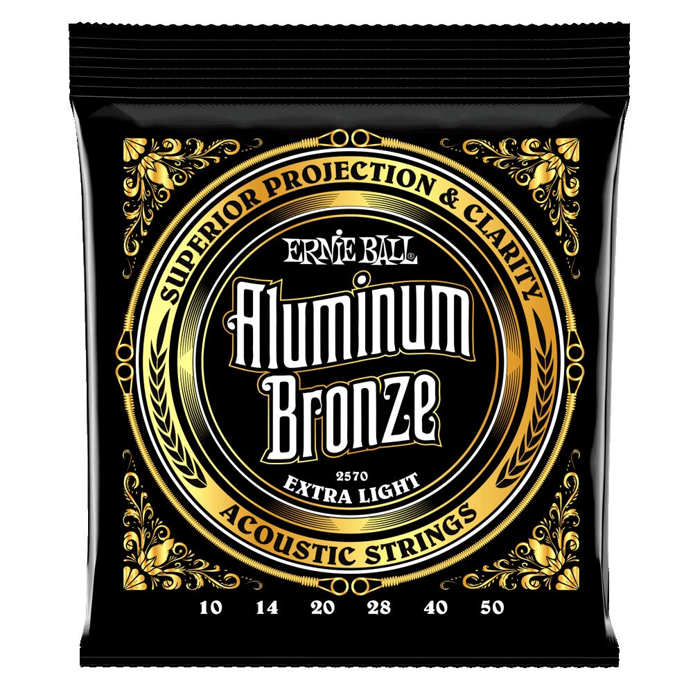 Ernie Ball 2570 Aluminum Bronze Extra Light Strängar