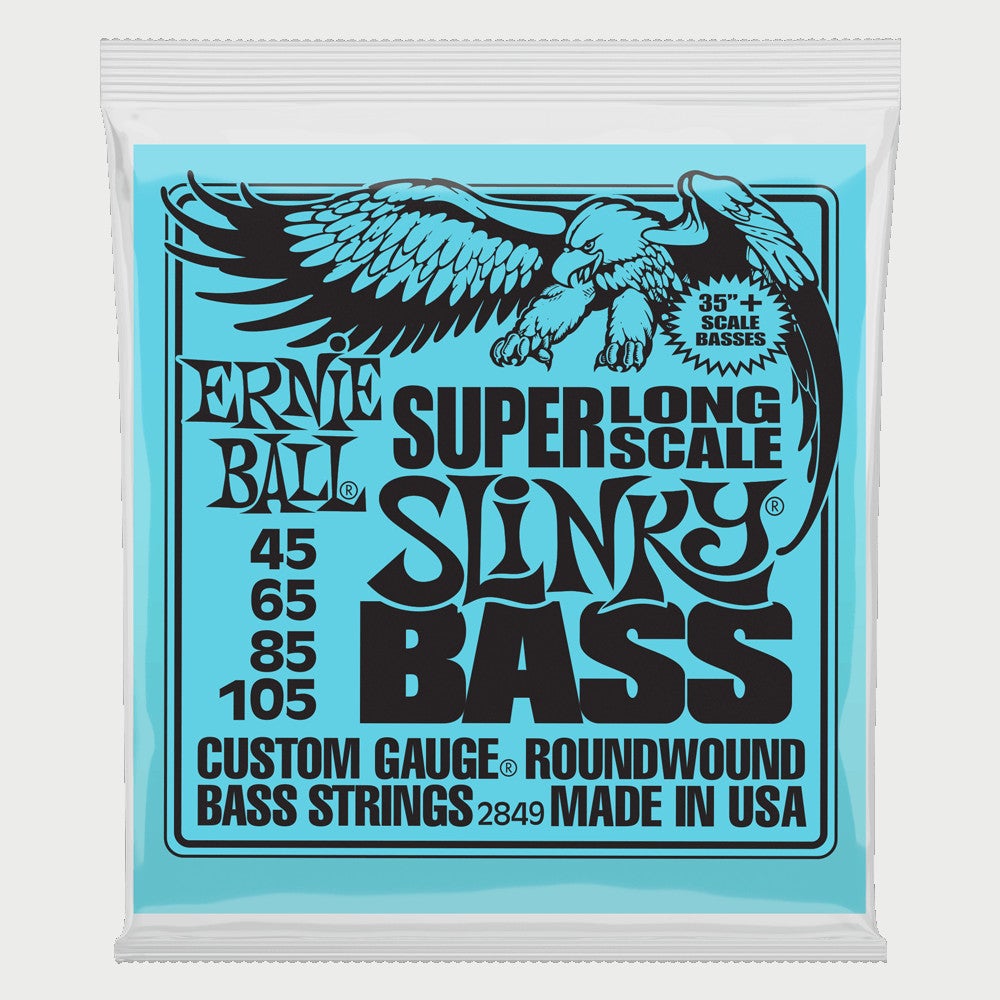 Ernie Ball 2849 Super Long Scale Slinky Bass 4 strängar