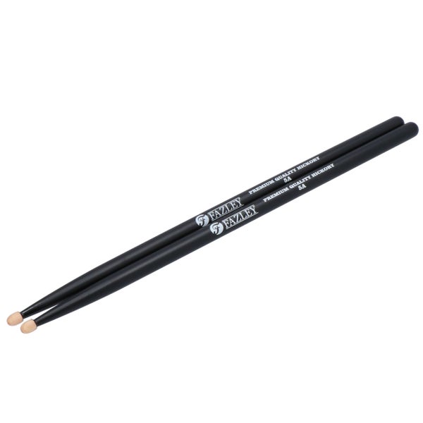 Fazley Stix-5A-BK drumstokken zwart 5A