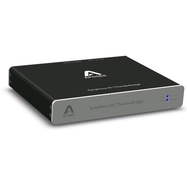 Apogee Symphony 64 ThunderBridge interface