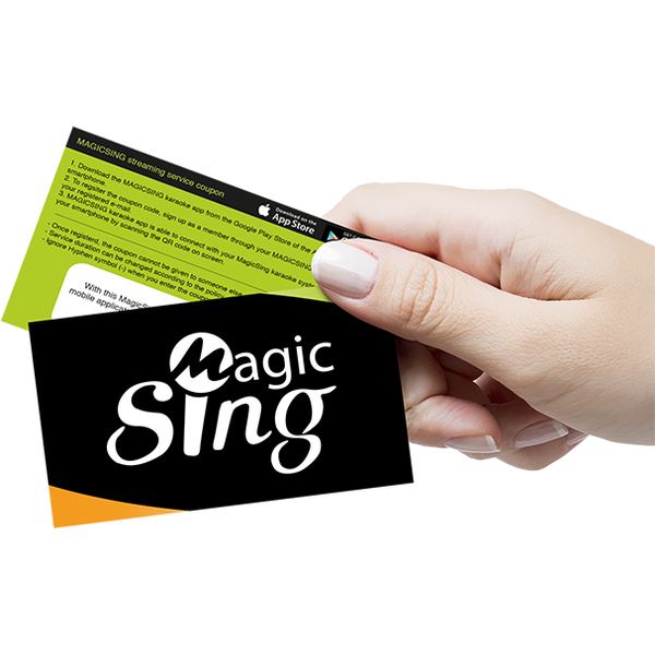 Magic Sing E2Dual 2 weken streaming server voucher