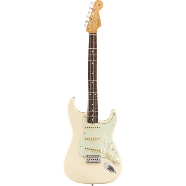 Fender Vintera 60s Stratocaster Mod Olympic White PF met gigbag