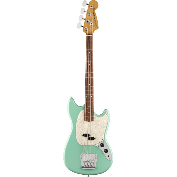 Fender Vintera 60s Mustang Bass Sea Foam Green PF met gigbag