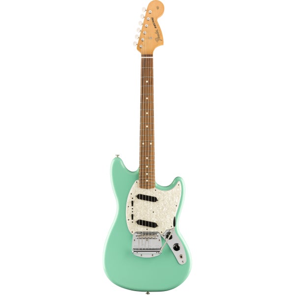 Fender Vintage 60s Mustang Seafoam Green PF met gigbag