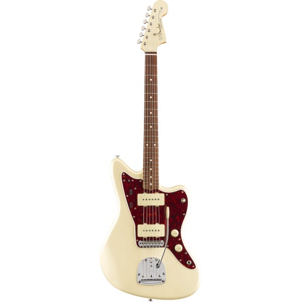 Fender Vintera 60s Jazzmaster Olympic White PF met gigbag