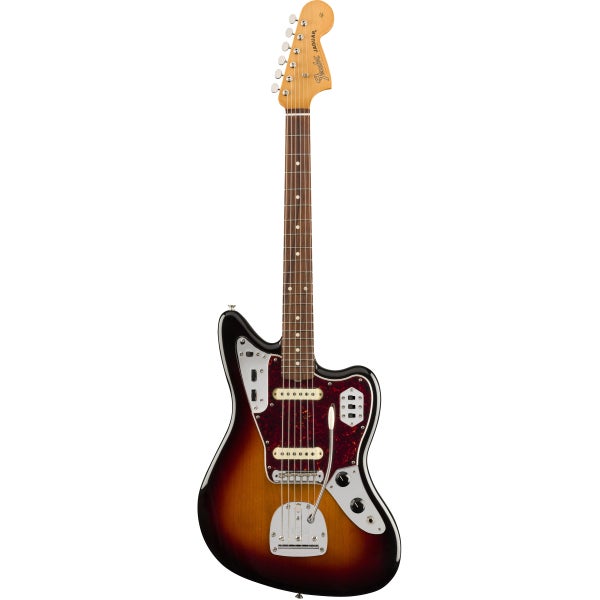 Fender Vintera 60s Jaguar 3-Tone Sunburst PF met gigbag