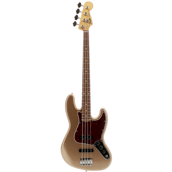 Fender Vintera 60s Jazz Bass Firemist Gold PF met gigbag