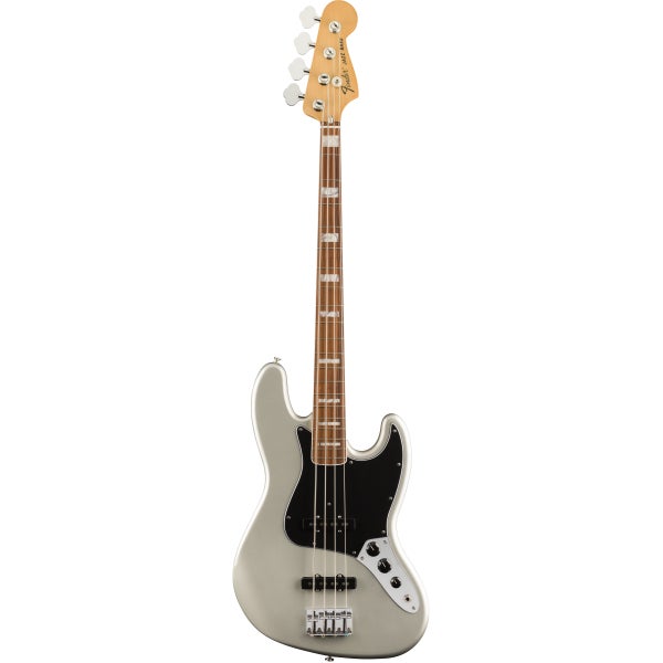 Fender Vintera 70s Jazz Bass Inca Silver PF met gigbag