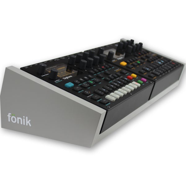 Fonik Audio Innovations grijs voor 2x Elektron Digitakt/Digitone