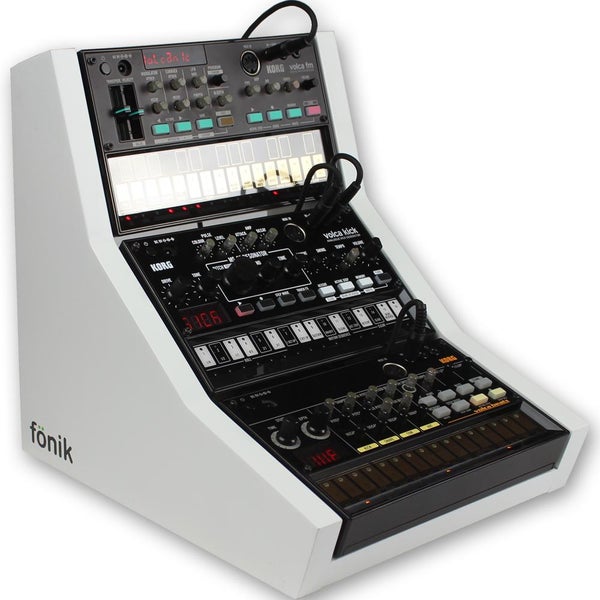 Fonik Audio Innovations wit voor 3x Korg Volca