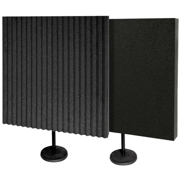 Auralex DeskMAX mobiele absorptiewand (set van 2)