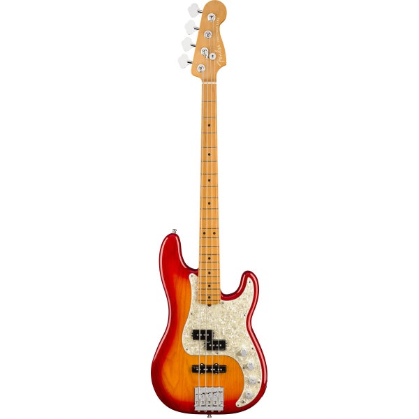 Fender American Ultra Precision Bass Plasma Red Burst MN