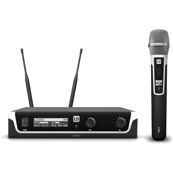 LD Systems U508 HHC draadloze handheld (bandgap + ISM)