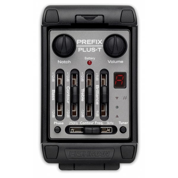 Fishman Prefix Plus-T Preamp Narrow Format voorversterker + pickup
