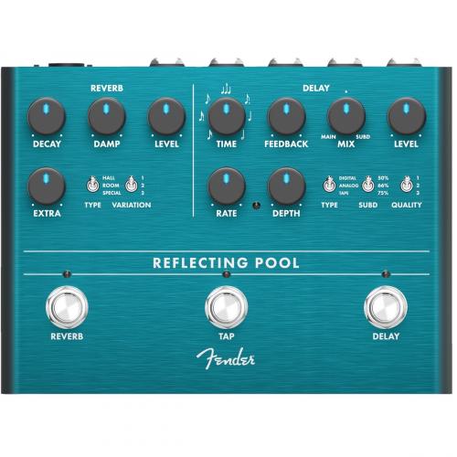 Fender Reflecting Pool Delay Reverb effects pedal