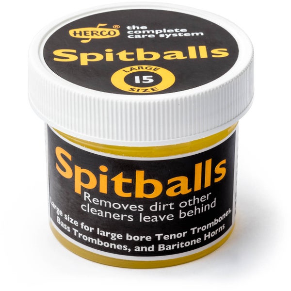 Herco HE186 Spitballs Large reinigingsmiddel voor koperblazers